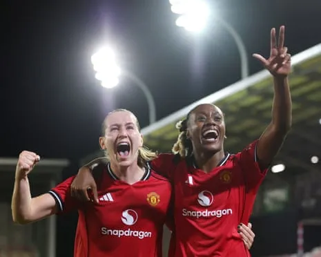 E. Terland's Treble Sends United Into Women's Champions League Group Stage