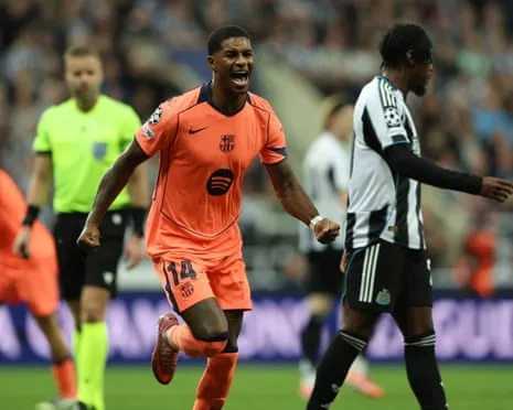 Rashford's Brace Silences Newcastle's Party and Seals Barça's Triumph