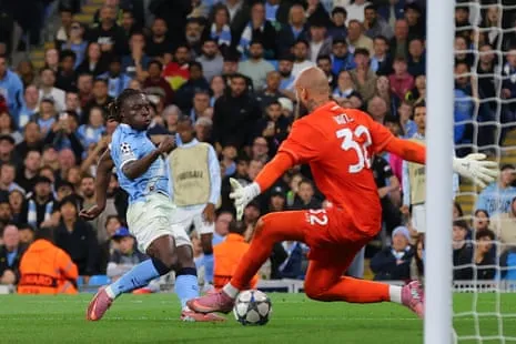 Doku Decorates Manchester City's Victory Against Napoli After De Bruyne's Premature Return Comeback